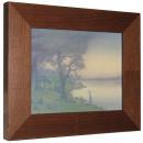 1917 Rookwood Scenic Vellum Glaze Plaque by Sallie Coyne