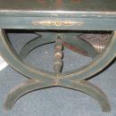 Pair Vintage Neoclassical Painted Low Side Tables or Stools
