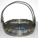 Archibald Knox Liberty & Company Tudric Enamel Pewter Arts & Crafts Cake Basket