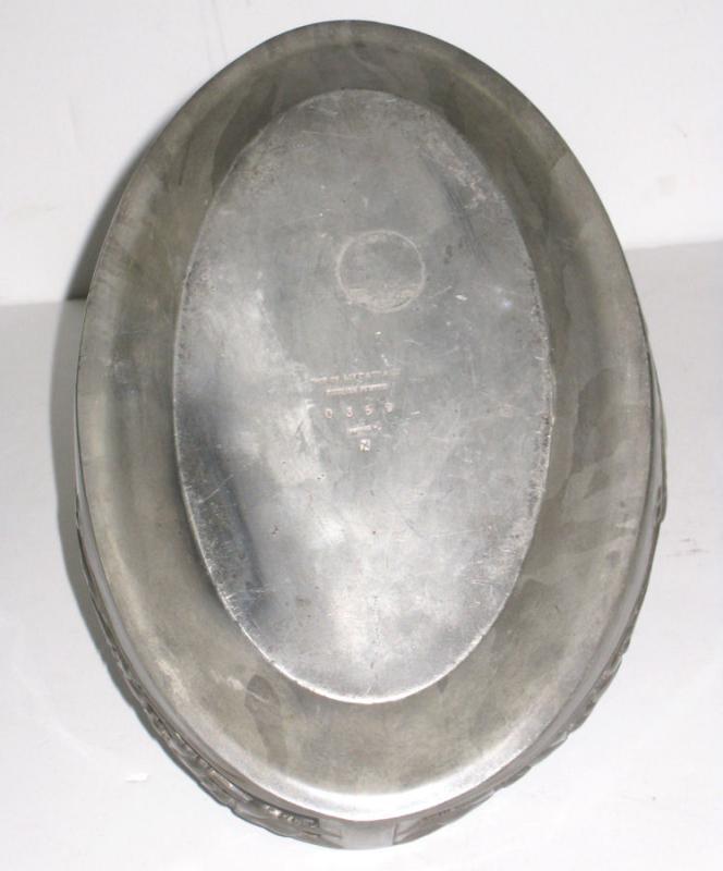 Archibald Knox Liberty & Company Tudric Enamel Pewter Arts & Crafts Cake Basket