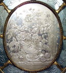 Romeo Ongaro Venetian Floral Engraved Mirror