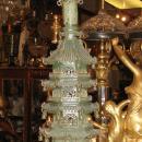 Antique Chinese Serpentine Stone Buddhist Pagoda 36 in (92 cm)