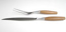 Dansk Fjord Teak Carving Knife & Fork
