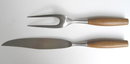 Dansk Fjord Teak Carving Knife & Fork