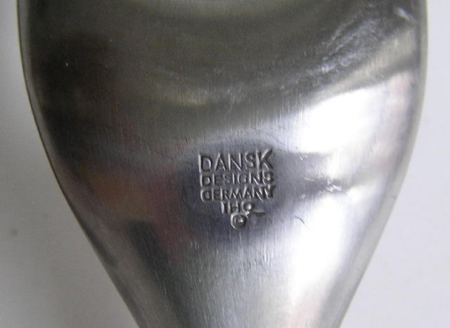 Dansk Fjord Teak Carving Knife & Fork