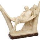Emilio Fiaschi (Italian, 1858-1941) Marble Orientalist Sculpture
