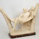 Emilio Fiaschi (Italian, 1858-1941) Marble Orientalist Sculpture