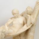 Emilio Fiaschi (Italian, 1858-1941) Marble Orientalist Sculpture