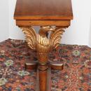 Pair Vintage Regency Federal Style Parcel Gilt Side or End Tables