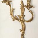 Set of 4 Gilt Bronze French Rococo Louis XV Style Wall Sconces