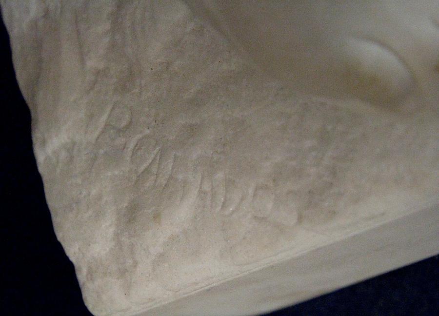 Othello and Desdemona Italian Carrara Marble Statue by Carados