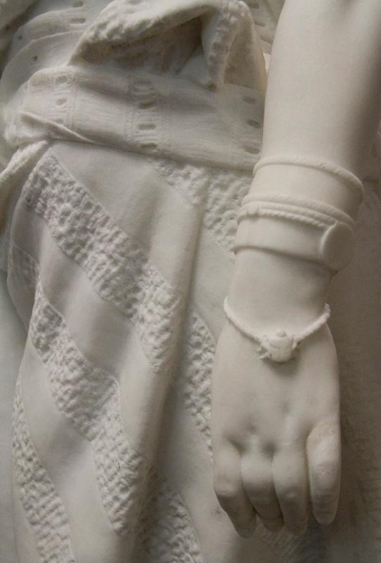 Othello and Desdemona Italian Carrara Marble Statue by Carados
