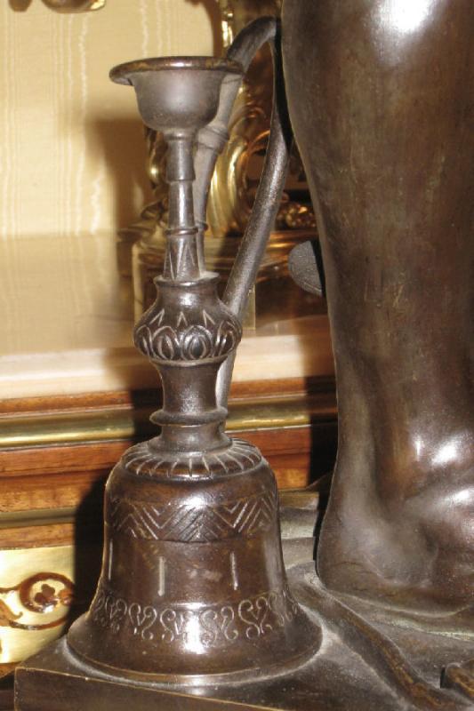 French Orientalist Bronze Sculpture of Turkish Gun Merchant by Gueyton