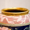 Minton Antique Aesthetic Chinese Oriental Style Pate-sur-pate Porcelain Vase