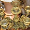 Pair Antique French Restauration Charles X Period Ormolu Candelabra