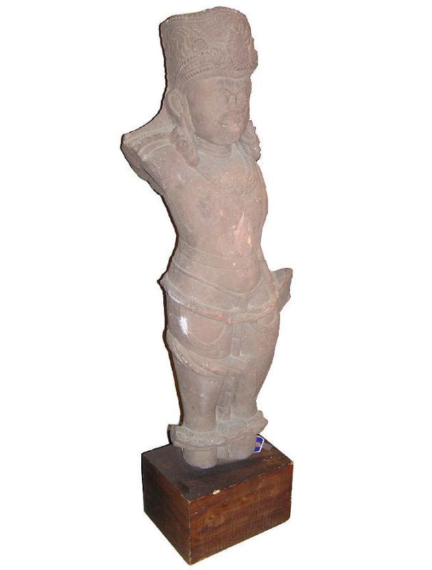 Bodhisattva Statue Avalokiteśvara Lokesvara Buddhist Stone Deity Sculpture