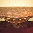 Antique French Louis XV Period Carved Beechwood Console Pier Table
