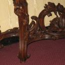 Antique French Louis XV Period Carved Beechwood Console Pier Table
