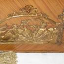 Antique Renaissance Revival Enamel Bronze Mounted Jewelry Box Casket