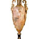 Palatial Antique Sevres Style Urn Vase Painted by Maxant