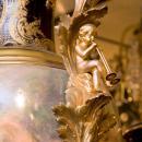 Palatial Antique Sevres Style Urn Vase Painted by Maxant