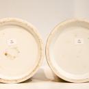 Pair Antique Darte Freres Chinoiserie Chinese Style Paris Porcelain Spill Form Vases