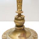 Pair Russian Empire Period Gilt Bronze Candlesticks