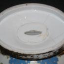 Large Antique Porcelain Gilt Bronze Mounted Floral Jardiniere Centerpiece