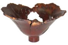 Hap Sakwa Wild Lilac Lotus Wooden Bowl