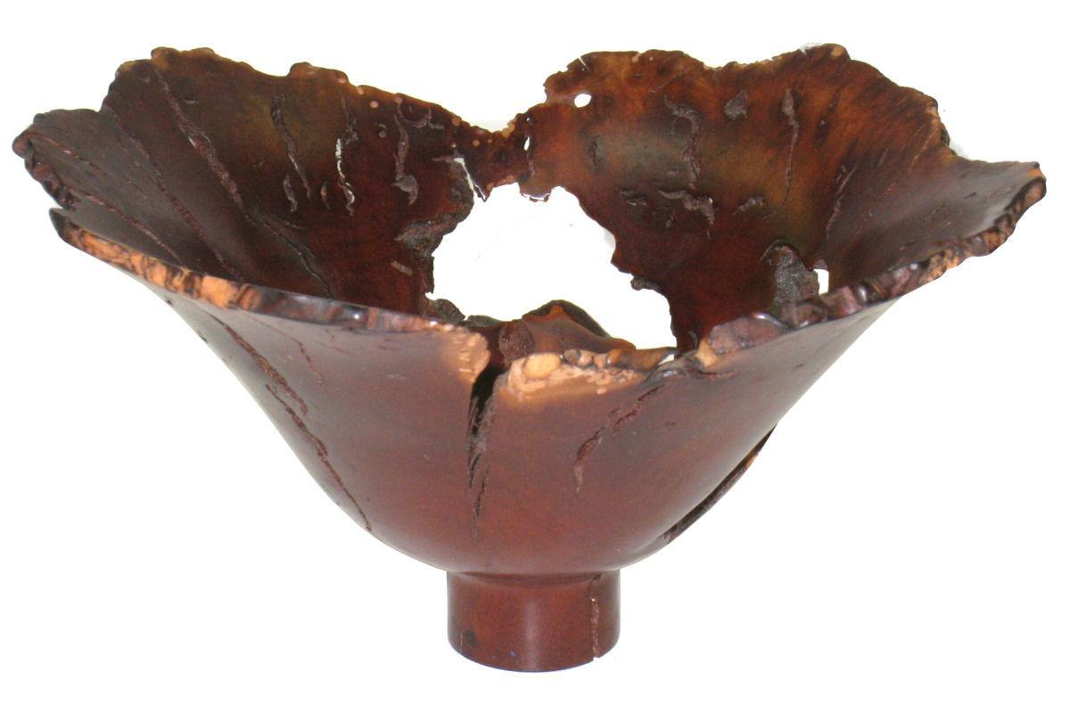 Hap Sakwa Wild Lilac Lotus Wooden Bowl