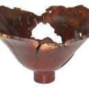 Hap Sakwa Wild Lilac Lotus Wooden Bowl