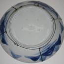 Large Imari Japanese Royal Blue Ceramic Charger