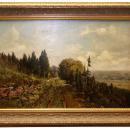 Paul R Koehler Antique American Landscape Oil Painting