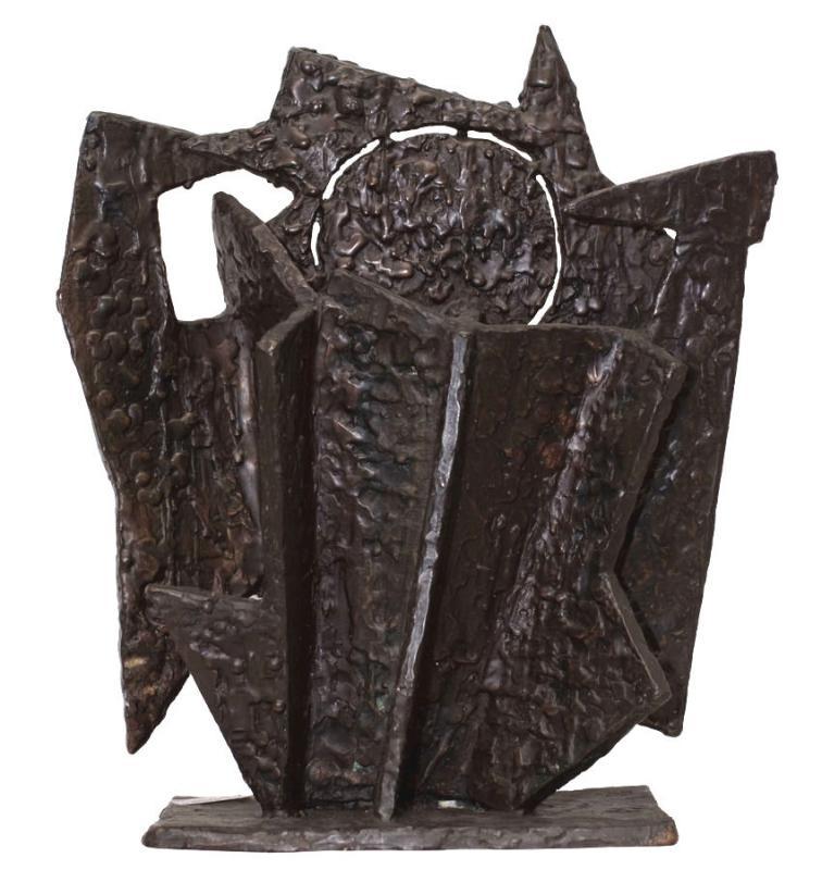 John Begg Mid-Century American Abstract Bronze Sculpture