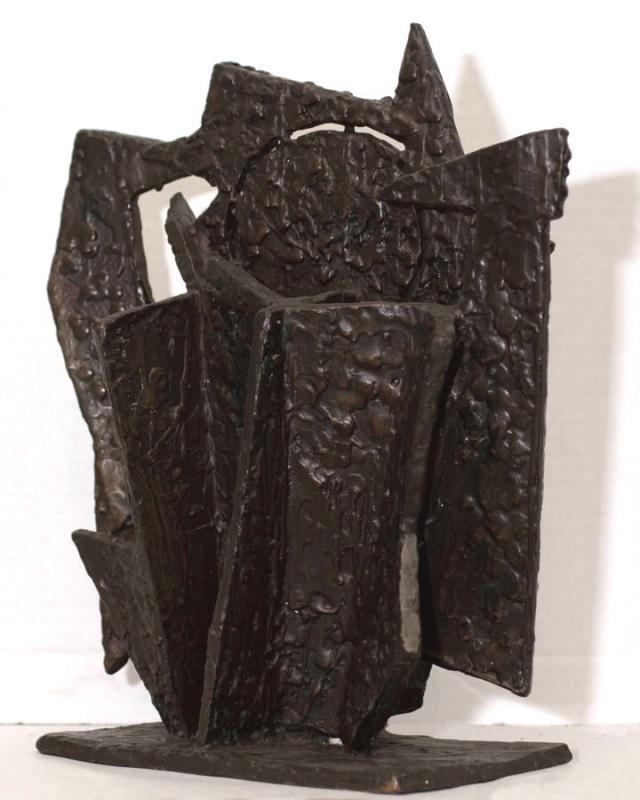 John Begg Mid-Century American Abstract Bronze Sculpture