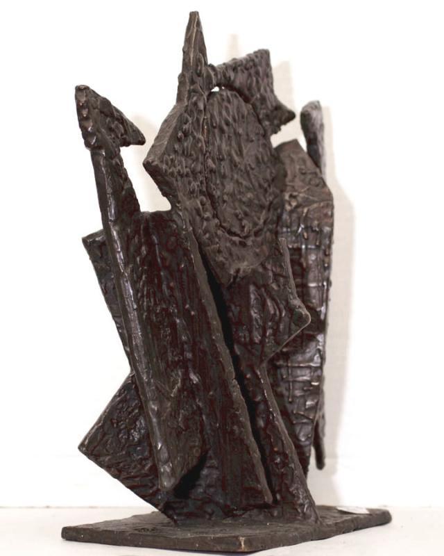 John Begg Mid-Century American Abstract Bronze Sculpture