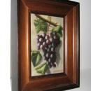 Jean Laurent (1898-1988) French Grape Still Life Oil on Panel