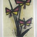 Bernard Buffet La Pensee ( The Thought ) Framed Lithograph Print