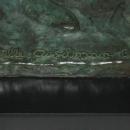 Estelle Goodman Expressionist Mid-Century Bronze Figurine Sculpture