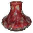 Awaji Japanese Ceramic Pot Vase with Stalacite Glaze c1930