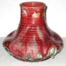 Awaji Japanese Ceramic Pot Vase with Stalacite Glaze c1930