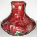 Awaji Japanese Ceramic Pot Vase with Stalacite Glaze c1930