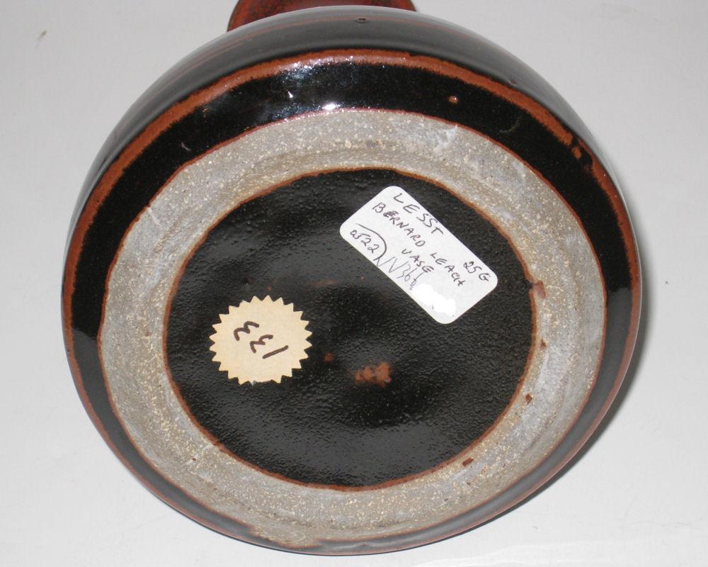 Leach Pottery Glazed Stoneware Pot Vase