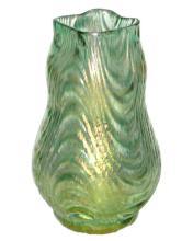 Antique Loetz Wellenoptisch Oceanik Decor Glass Vase c1900s
