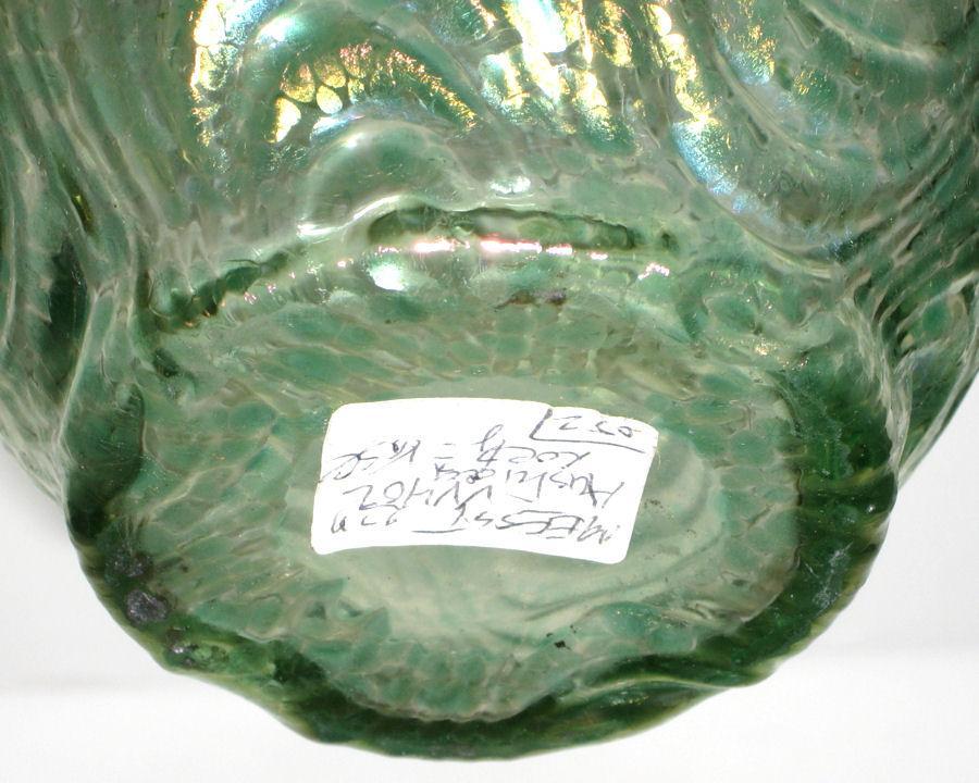 Antique Loetz Wellenoptisch Oceanik Decor Glass Vase c1900s