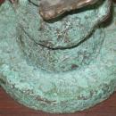 John Begg American Mid-Century Modern Primitive Bronze Sculpture