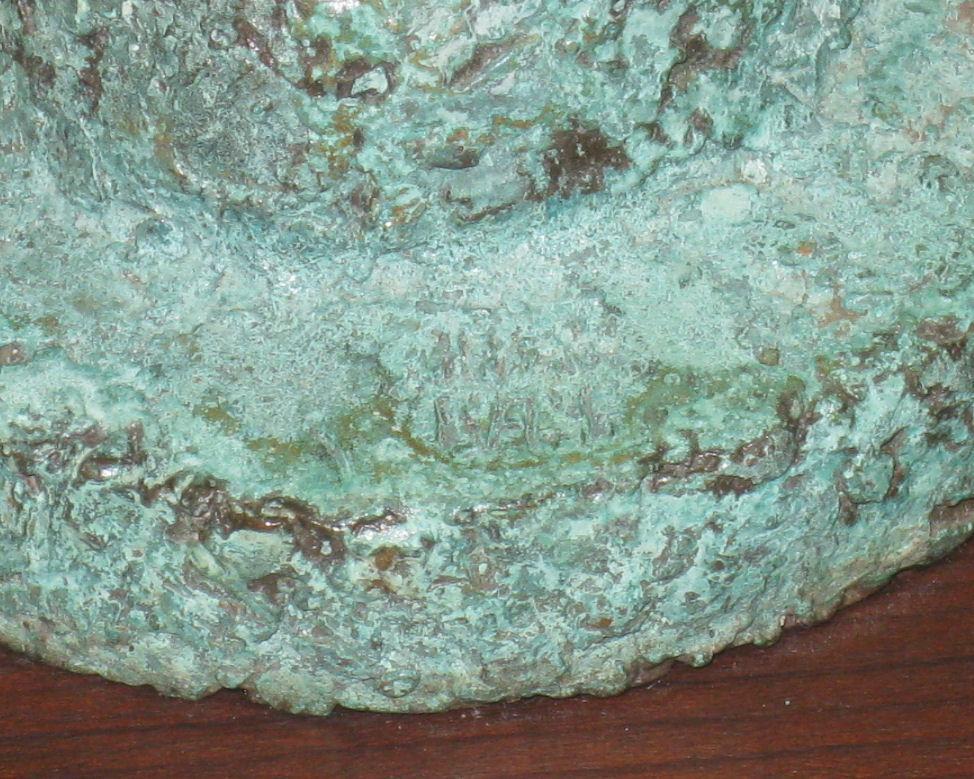 John Begg American Mid-Century Modern Primitive Bronze Sculpture