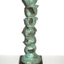 John Begg American Mid-Century Modern Primitive Bronze Sculpture