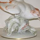 Fritz Heidenreich Tropical Bird Porcelain Figurine for Rosenthal