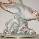 Fritz Heidenreich Tropical Bird Porcelain Figurine for Rosenthal